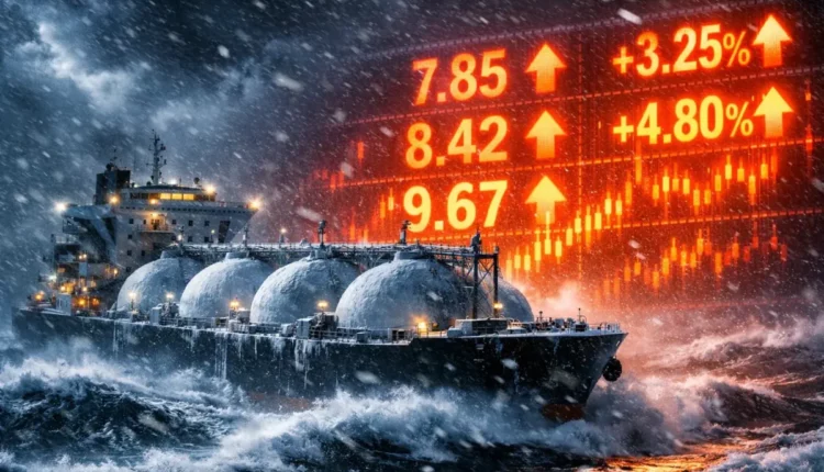 Gas-Casino LNG Erdgaspreise Trump Schneesturm