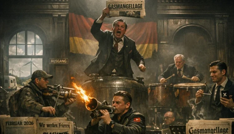 Gasmangellage Das rechte Panik-Orchester mit Reichelt, Vahrenholt und Spiegelsberger