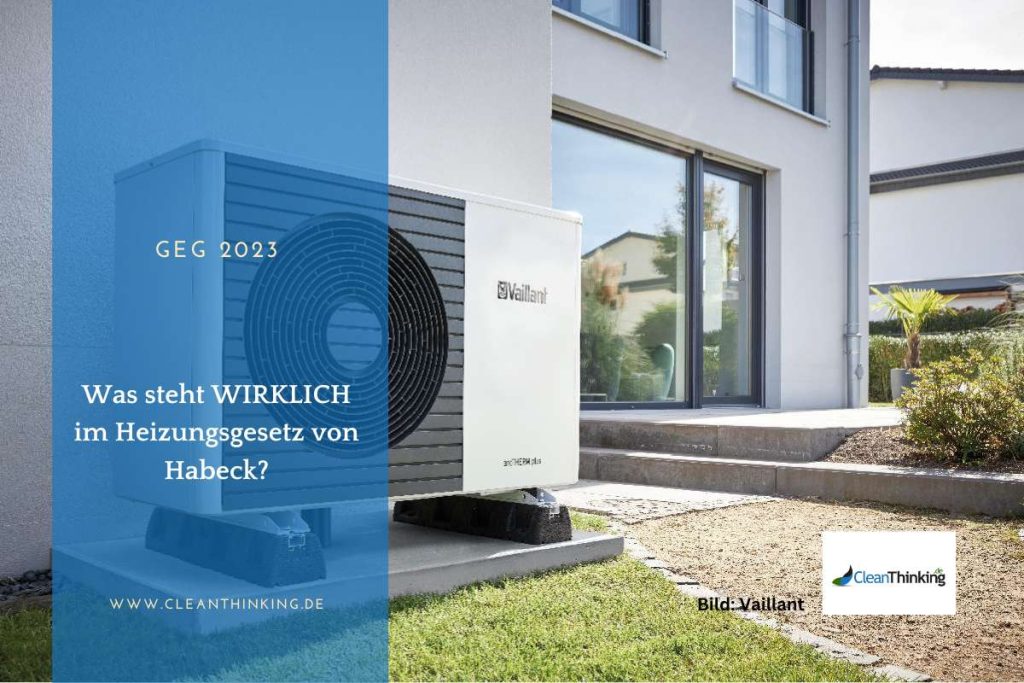 Cleanthinking GEG 2023 Neues Gebäudeenergiegesetz Zusammenfassung