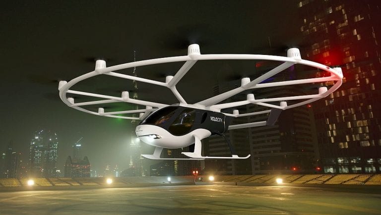 Geely Volocopter Flugtaxi China