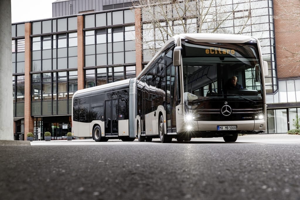 Gelenkiger Elektrobus: eCitaro G von Mercedes-Benz