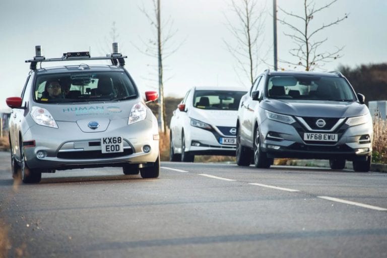 Grand Drive Nissan Leaf autonomes Fahren