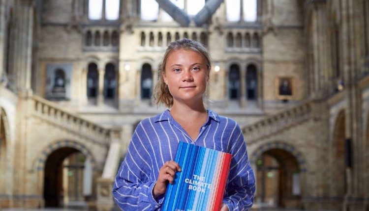 Greta Thunberg Klimaaktivistin präsentiert Das Klima-Buch