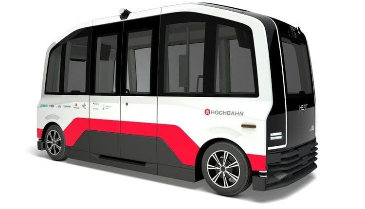 Der HEAT-Bus wird autonom fahren und in der HafenCity in den Verkehr integriert