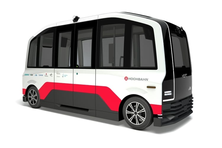 Der HEAT-Bus wird autonom fahren und in der HafenCity in den Verkehr integriert