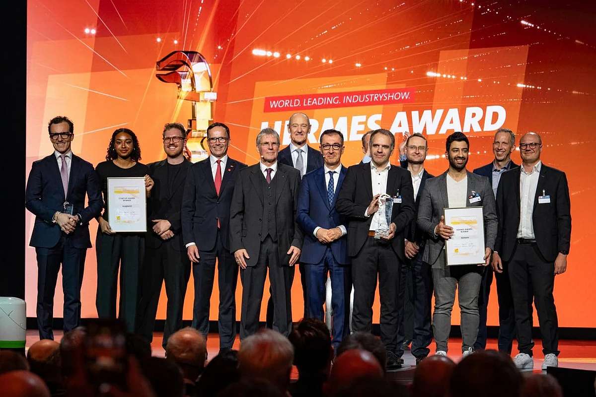KI in der Industrie - Leitidee der Hannover Messe 2025 und spürbar bei der Verleihung des Hermes Award