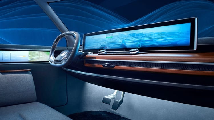Interieur mit großem Monitor: Honda und das Elektroauto für die Stadt
