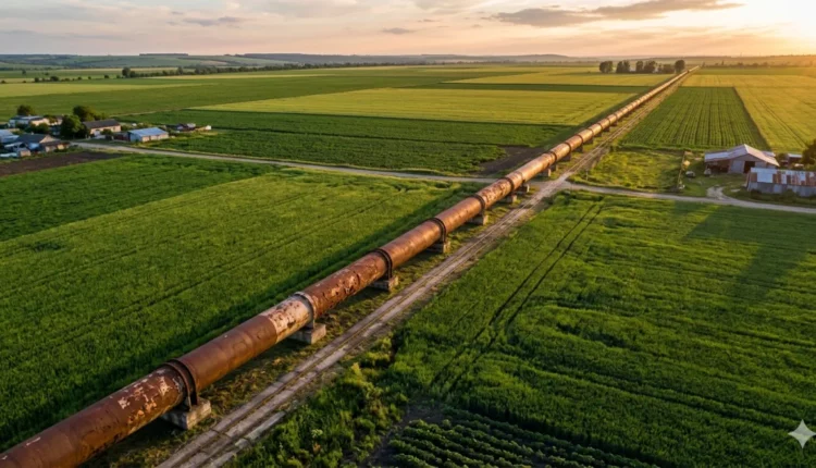 Hunger aus der Pipeline Düngemittel Erdgas Alternative