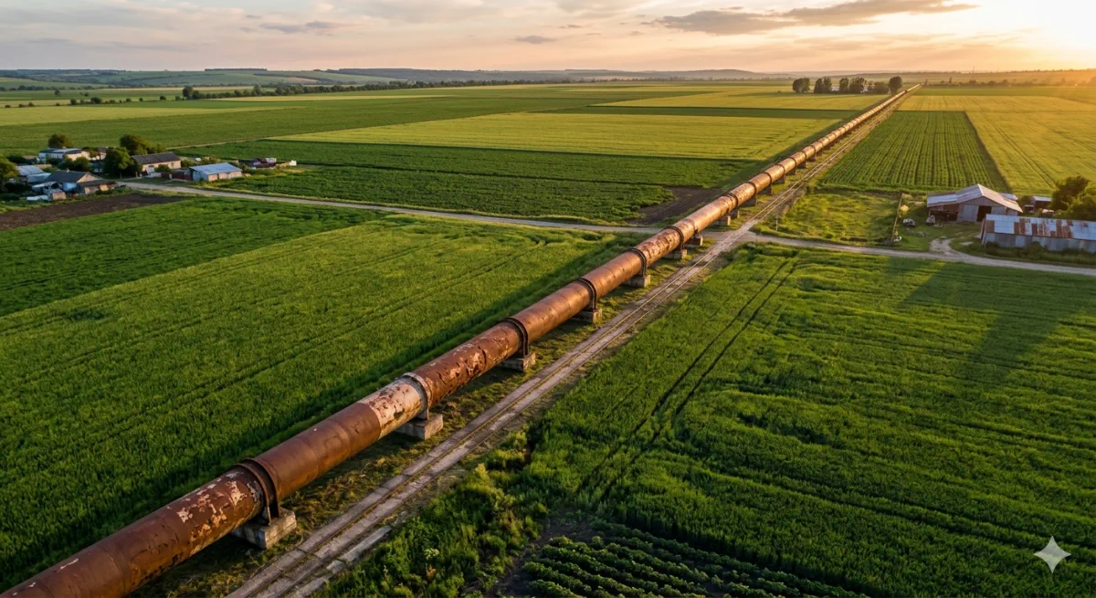 Hunger aus der Pipeline Düngemittel Erdgas Alternative