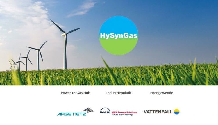 HySynGas Vattenfall Power-to-Gas NAN Energy Solutions