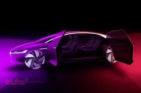 Elektroauto-Studie ID VIZZION von Volkswagen