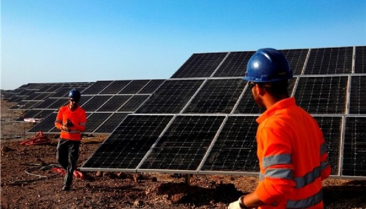 Iberdrola Solarpark Nunoz de Balboa Photovoltaik Spanien