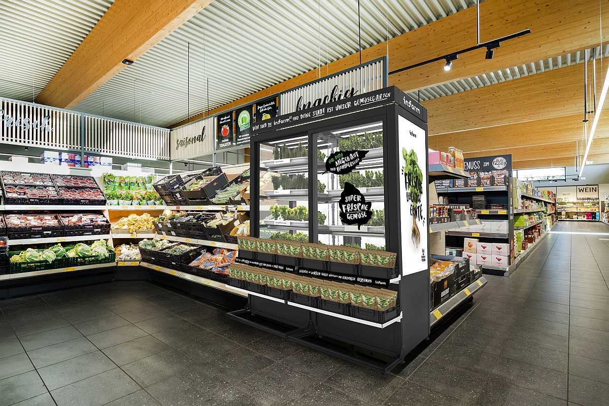 Vertical Farming Aldi Süd