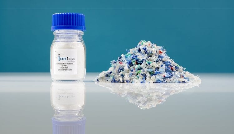 Ioniqa baut eine große Anlage für PET-Upcycling