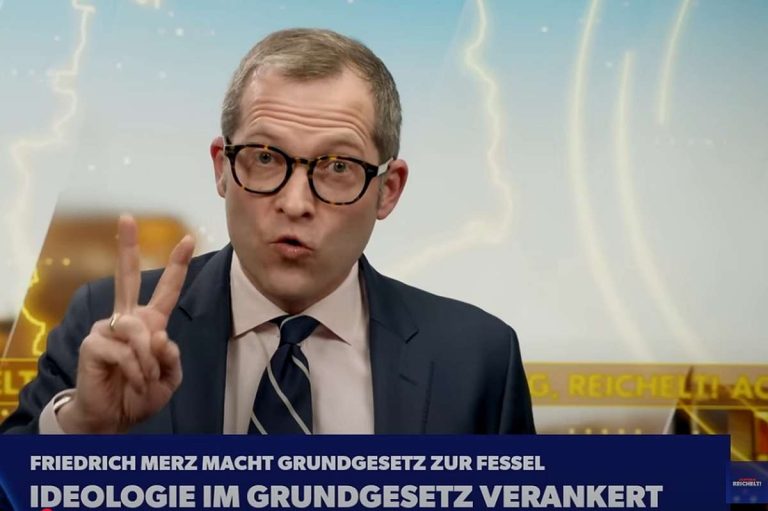 Klimaneutralität 2045 ist Julian Reichelt ein Dorn im Auge