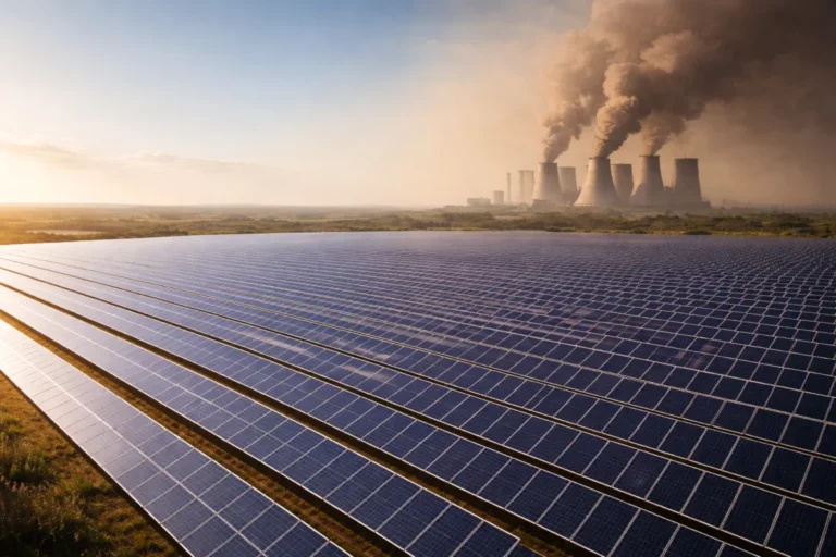 Kohle sabotiert Solar: Studie zeigt massive Verluste durch Luftverschmutzung