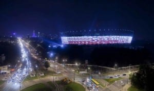 OSRAM erleuchtet die Fußball-EM 2012 mit innovativer LED-Installation