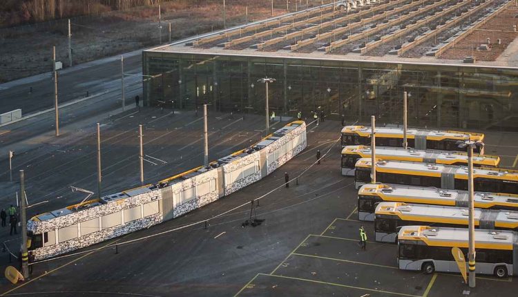 Transportmittel der Leipziger Verkehrsbetriebe