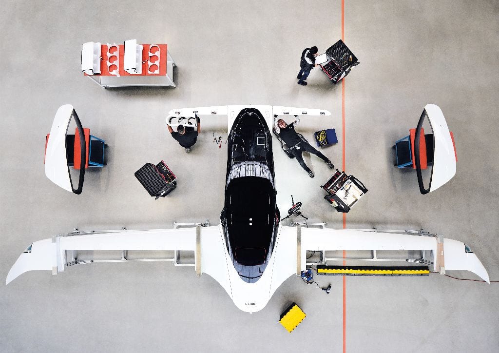 Entwicklung des Flugtaxis von Lilium Aviation