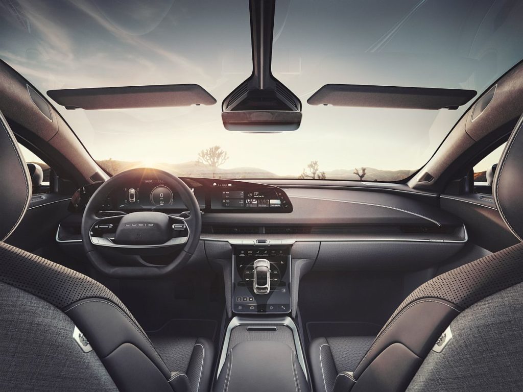 Lucid Air Interieur