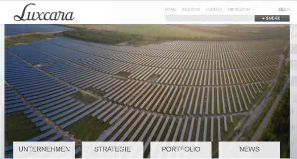 Cleantech: Luxcara investiert in Solar und Wind
