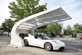 Mage Sunovation Solarcarport Evonik