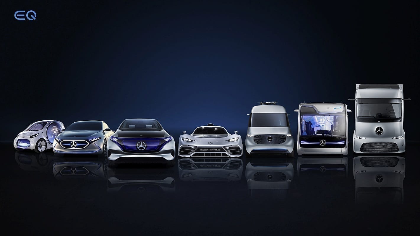 Mercedes-Benz Elektroflotte