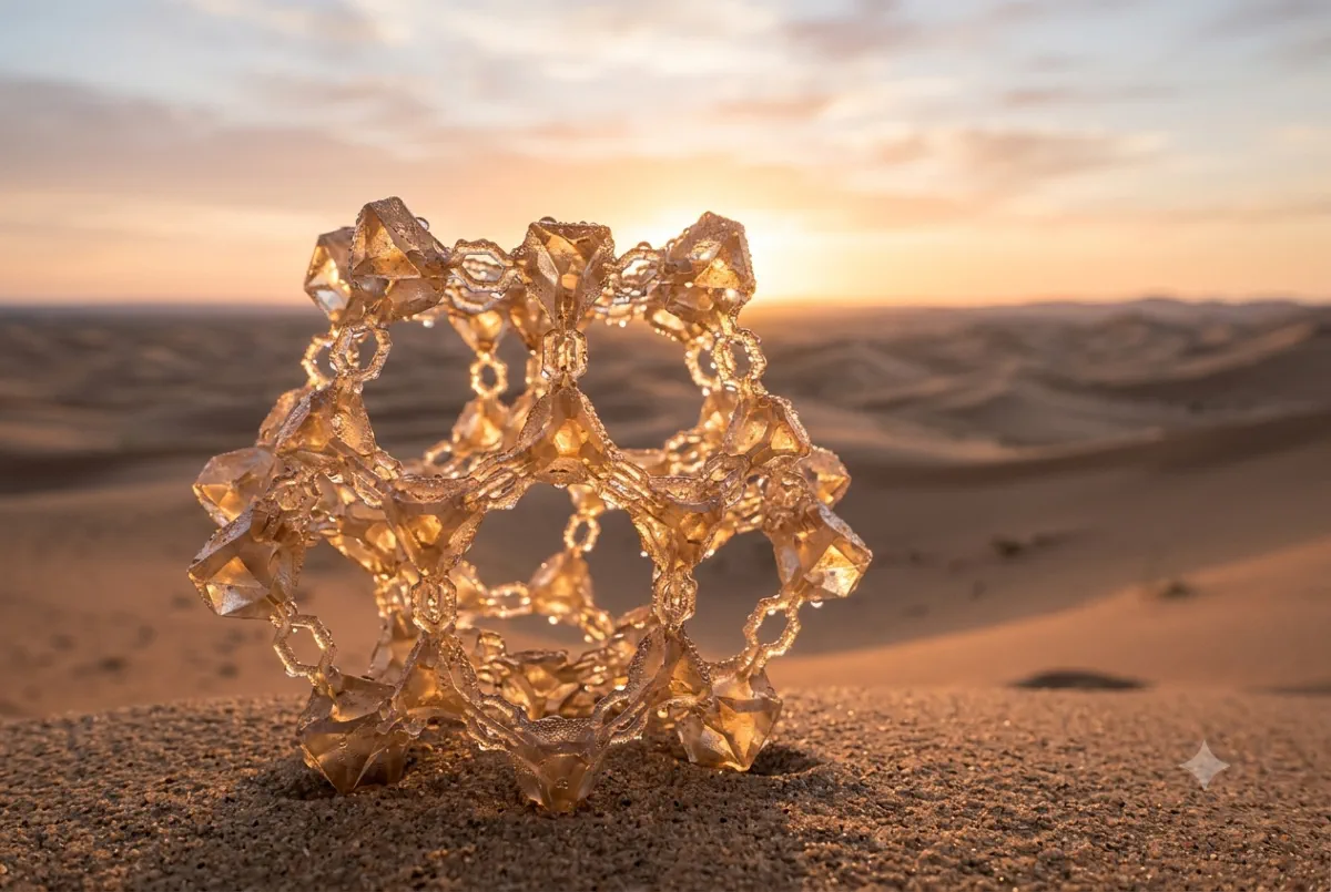 Metal-Organic Frameworks Wasser aus Wüstenluft
