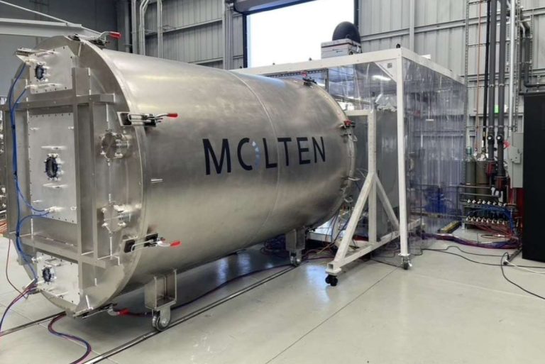 Methanpyrolyse von Molten Industries