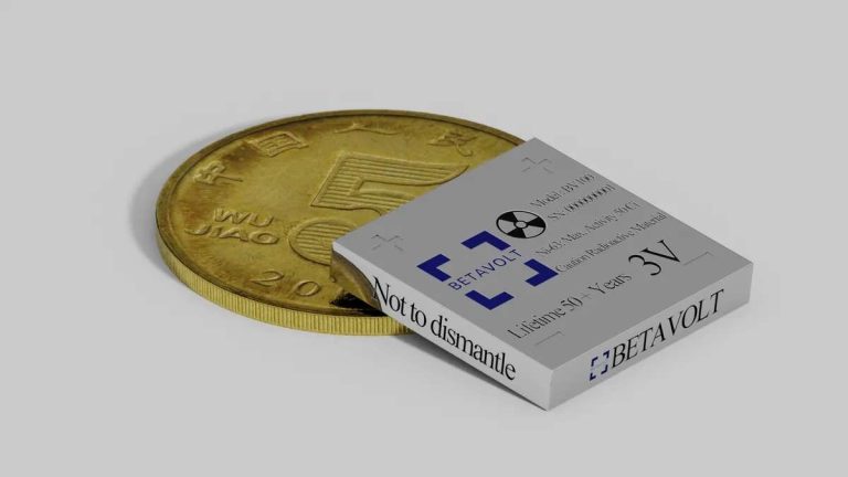 Nuklear- und Atombatterie im Miniaturformat