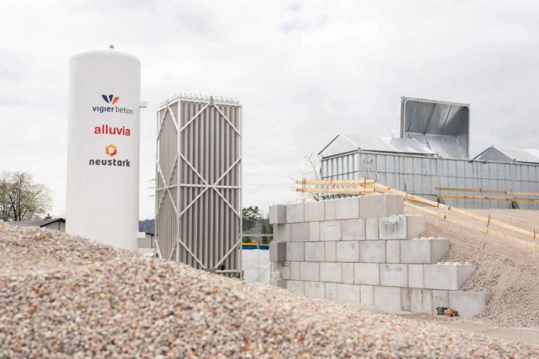 Neustark Carbon Dioxide Removal Abbruchbeton Schweiz