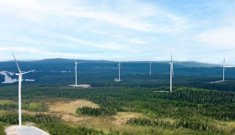 Nysäter Windpark RWE Schweden