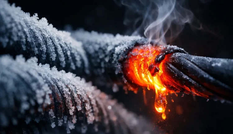 Öko-Anarchisten durchtrennen Stromkabel in Berlin - Symbolbild / KI