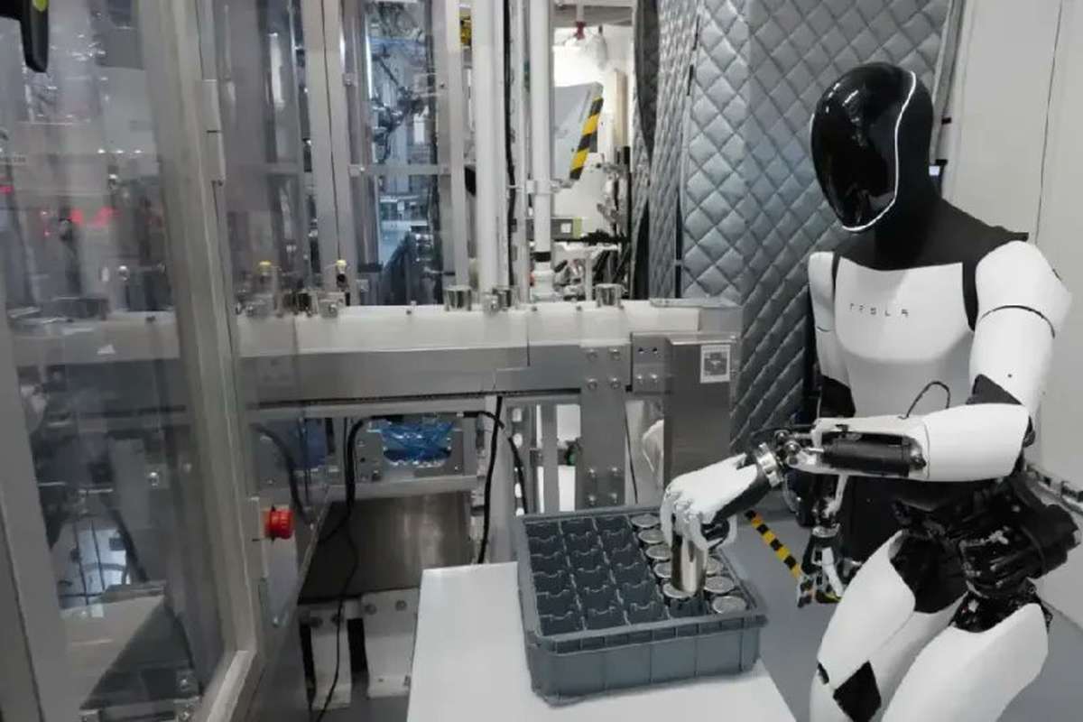 Optimus in 4680er Batteriezellen-Fabrik - Trockenkathode