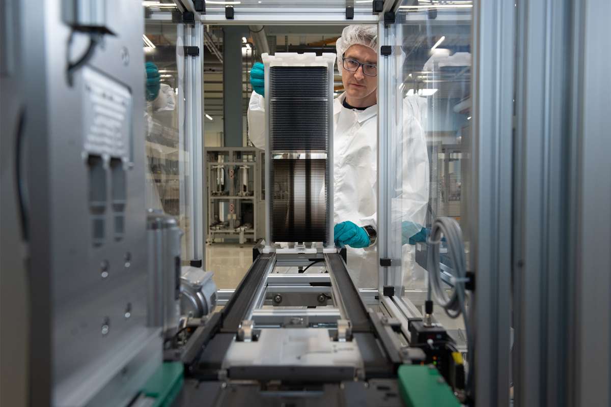 Oxford-PV Perowskit Solar Tandemsolarzelle Produktion