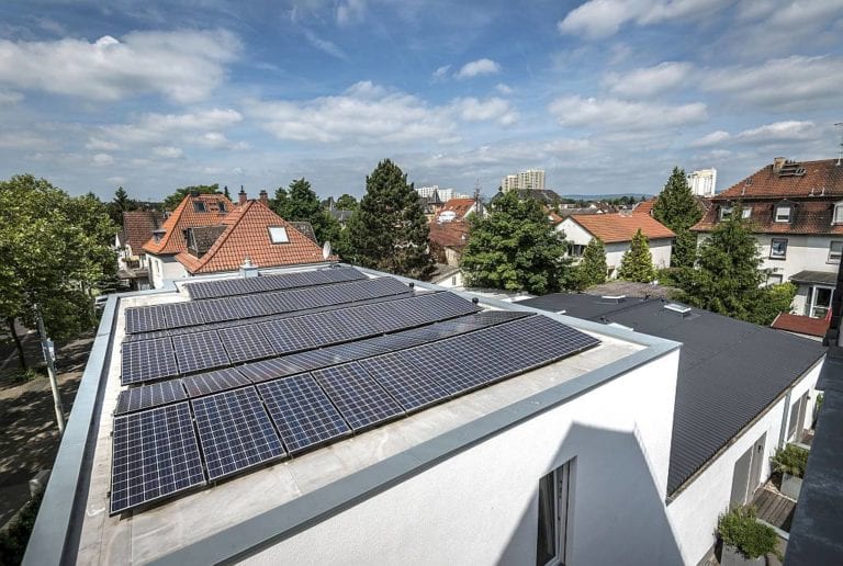 PV-Anlage Panasonic Temperaturkoeffizient
