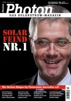 Photon fordert Rücktritt von Solarfeind Nr. 1 Norbert Röttgen