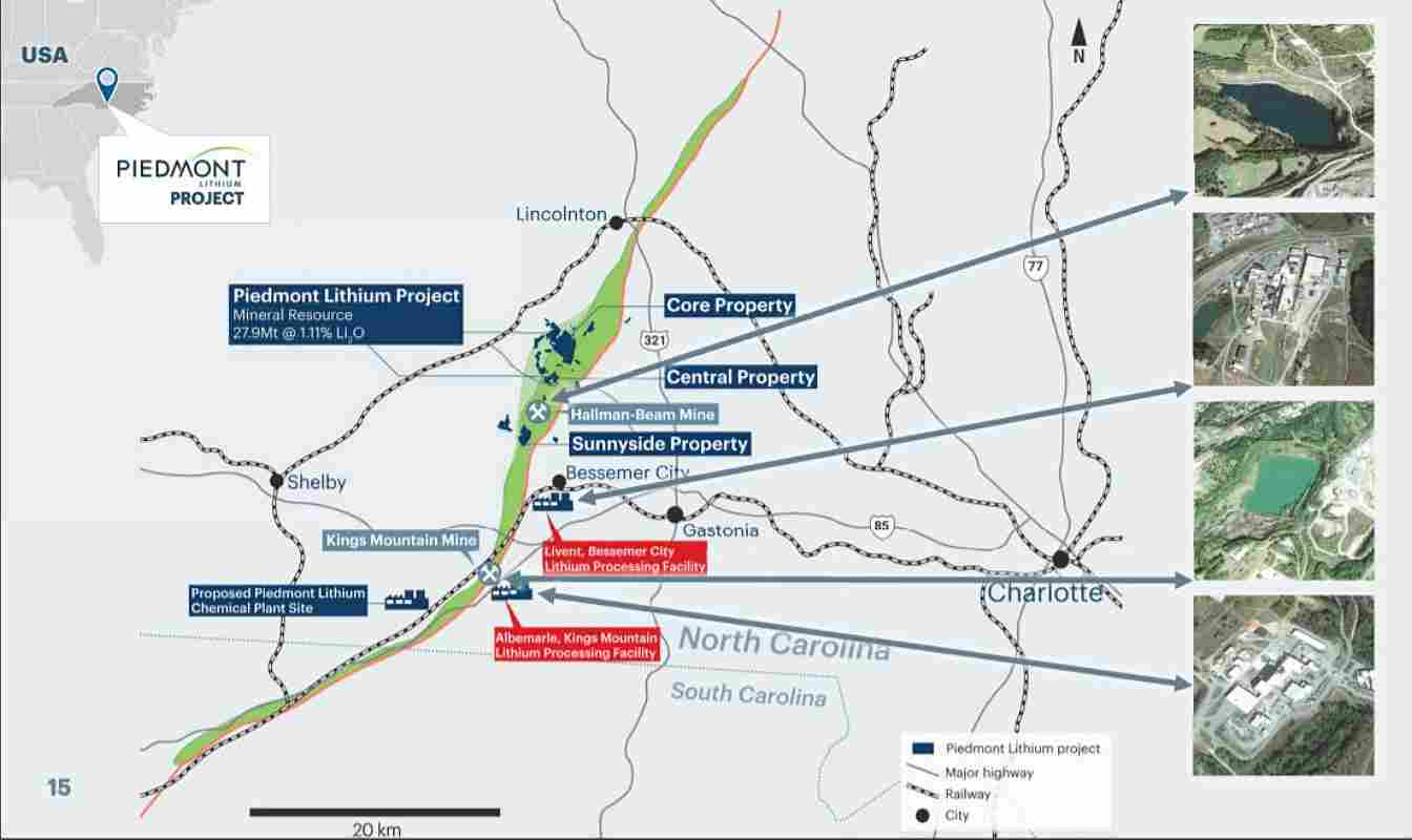 Piedmont Lithium Project North Carolina Tesla