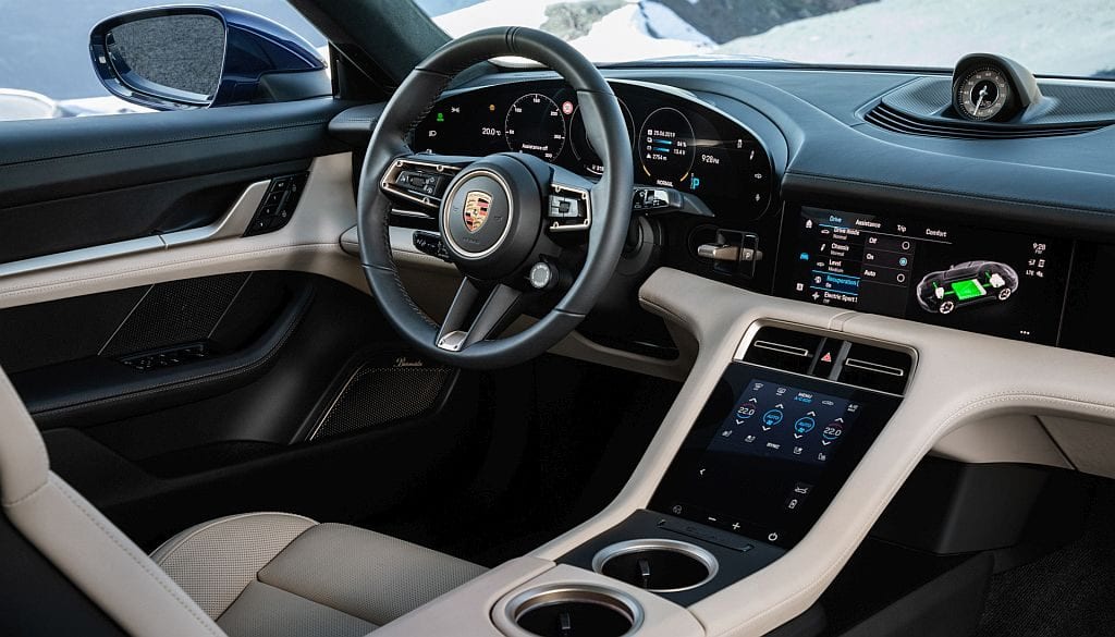 Interior Porsche Taycan