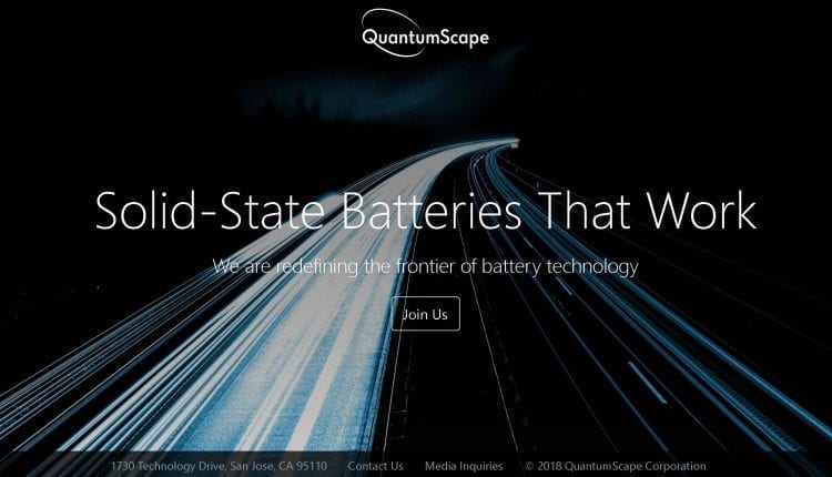 Volkswagen gründet Gemeinschaftsunternehmen mit kalifornischem Cleantech-Startup QuantumScape zur Vermarktung der Feststoff-Batterie