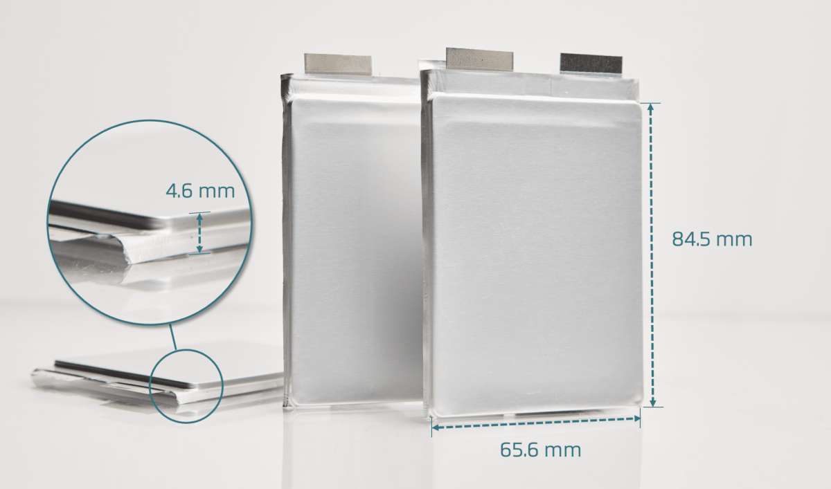 QSE-5 B Quantumscape Sample Festkörperbatterie-Prototyp