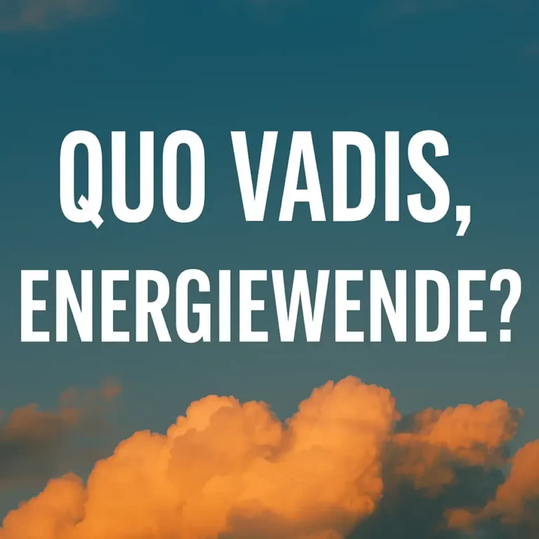 Quo Vadis Energiewende Kraftwerksstrategie