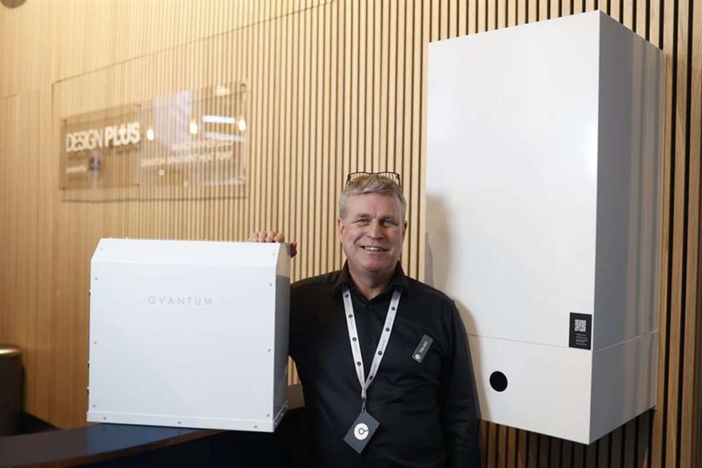 CEO auf der ISH 2023 - neue Tochter Qvantum Energietechnik