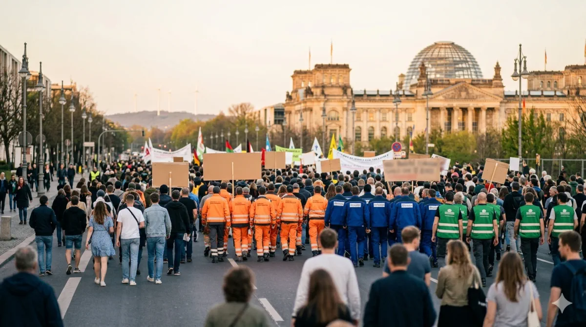 Reiche Energiepolitik Demos am Samstag in Köln, München, Berlin und Hamburg