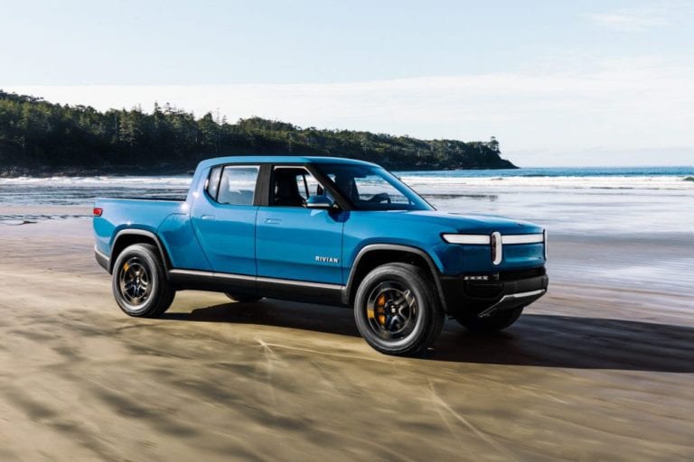 Rivian Finanzierungsrunde Amazon Ford