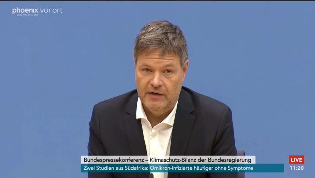 Osterpaket Robert Habeck Bundesminister für Wirtschaft und Klimaschutz