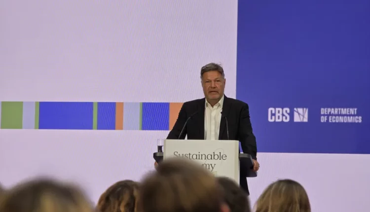 Robert Habeck-Rede beim Sustainable Economy Summit