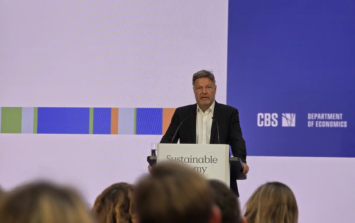 Robert Habeck-Rede beim Sustainable Economy Summit