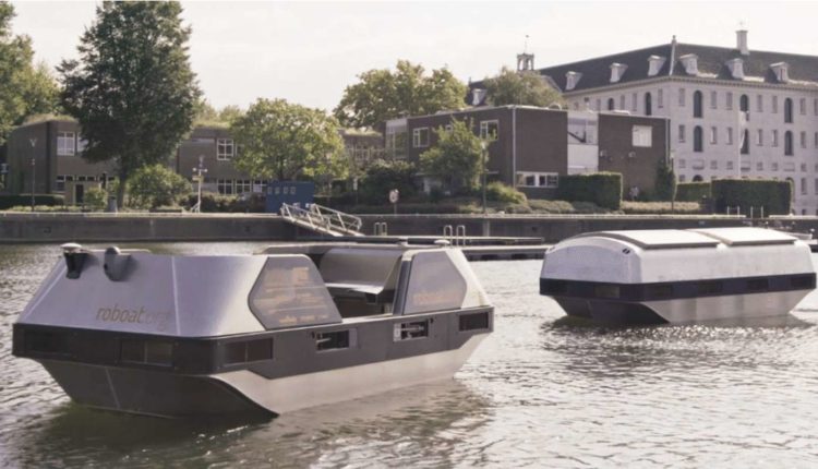 Roboat autonome Boote Amsterdam