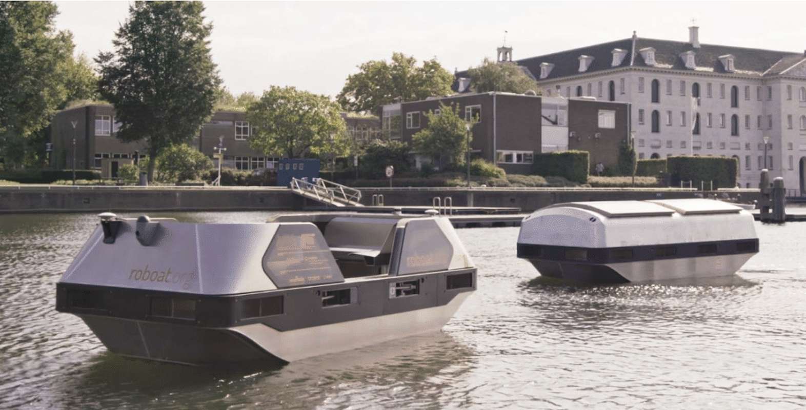 Roboat autonome Boote Amsterdam